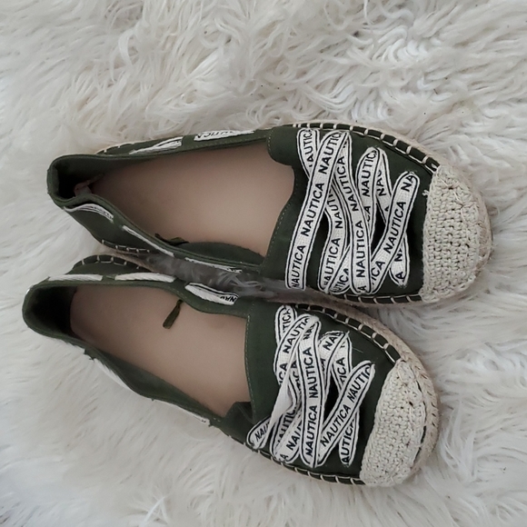 Nautica Women’s Malor Ribbon Espadrill Flats - Picture 1 of 7